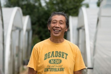 Asafumi Yamashita, maraîcher japonais dans les Yvelines.